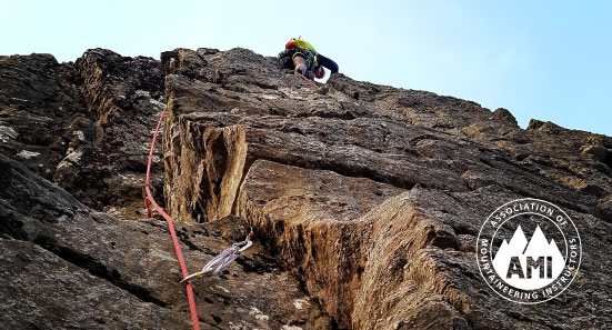 learn trad lead climbing