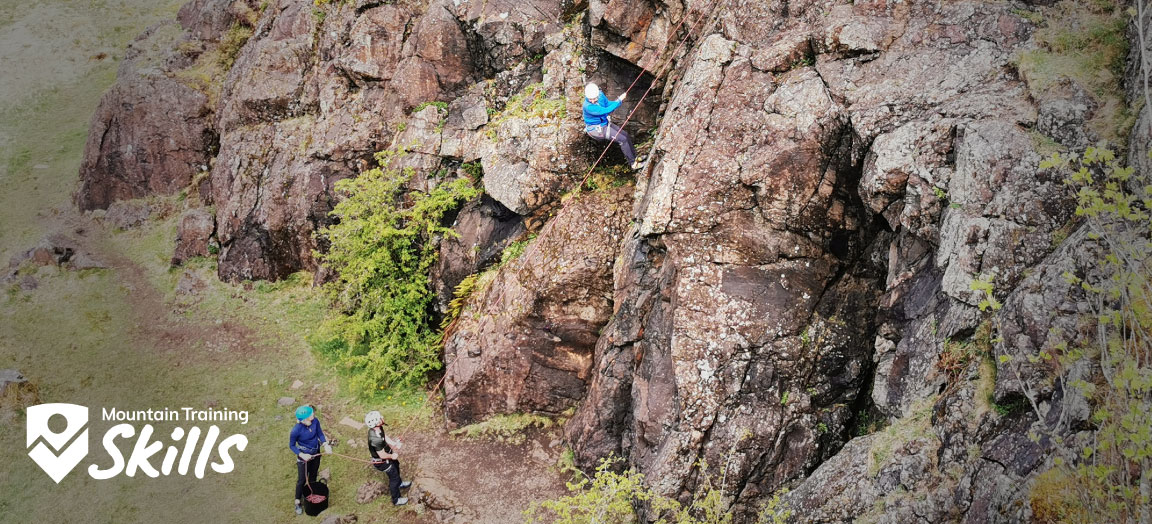 multi-pitch rock climbing