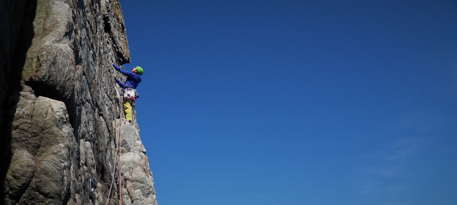rock climbing and mountaineering